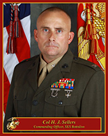Colonel H. J. Sellers, SES Commanding Officer